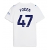 Manchester City Phil Foden #47 Tredje matchtröja Dam 2026-27 Kortärmad Billigt Manchester City Phil Foden #47 Tredje matchtröja Dam 2026-27 Kortärmad Billigt